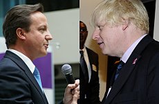 David Cameron and Boris Johnson Sell London to Twitter.