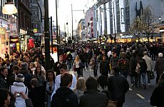 Oxford Street Goes Traffic Free.