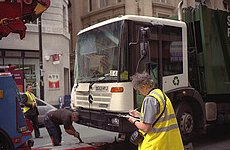 London Refuse Collectors Face Trial by CCTV as They Work.