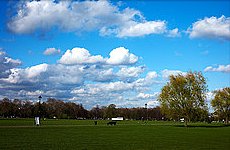 Protests Start Against Royal Wedding Campsite on Clapham Common.