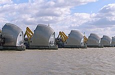 Floody Hell! Up Goes the Thames Barrier