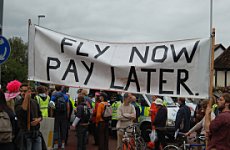 Stansted Protest a 'Sign of things to Come,' at Heathrow .