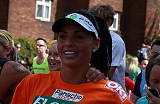 Katie Price Out of London Marathon on Medical Advice.