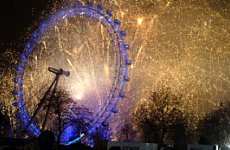 London Embraces New Year.