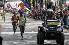 The London Marathon goes ahead as planned, says Sports Minister, as Boston count