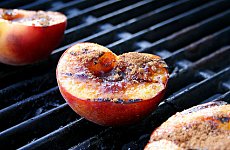 Bob Geldof Ready to Grill Peaches.