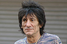 Ronnie Wood forced into silence