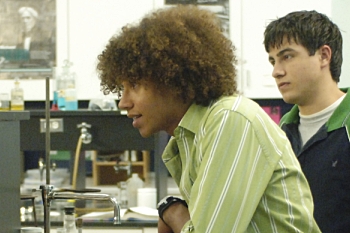 Corbin Bleu in High School Musical. (DISNEY CHANNEL/FRED HAYES). Â©2006 DISNEY CHANNEL. All Rights Reserved