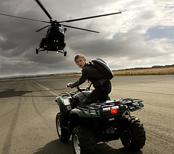 Alex Pettyfer as Alex Rider in Stormbreaker. Photo Credit: Liam Daniel. Film released by: Entertainment Films.