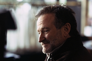 Robin Williams as Gabriel Noone in The Night Listener. Copyright Icon Film