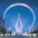 London Eye at night