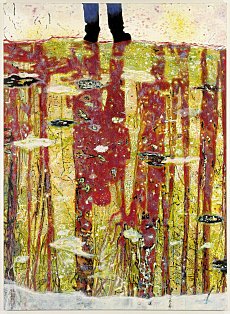 Peter Doig. Reflection (What does your soul look like) 1996. Oil on canvas. 295 x 200. ©The Artist and Victoria Miro Gallery, London