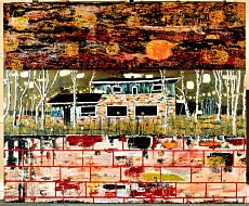 Peter Doig. The House That Jacques Built 1992. Oil on canvas. © The Artist and Victoria Miro Gallery, London 