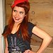 Paloma Faith wearing one of the Ed Hardy/OmniPeace T-shirts