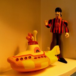 Beatles in London. Yellow Submarine. Photo Credit: ktylerconk. C.C.License