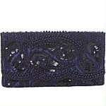 Paisley Embellished Clutch. New Look.