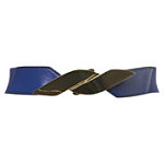 Blue Diagonal Belt. Miss Selfridge