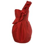 Red Ruffle One Shoulder Dress. Miss Selfridge