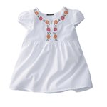 Redoute Creation Girl's Blouse With Embroidery. La Redoute