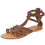 Tan Leather Gladiator Sandals. Dorothy Perkins