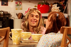 Robbie Williams in Little Britain. To feature in the Night of TV - Red Nose Day, Friday 13th March