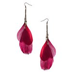 Feather And Chain Drop Earring. Dorothy Perkins