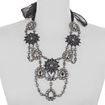 Flower Stone Bib Necklace. Miss Selfridge