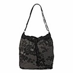 Lace Print Canvas Duffle. New Look.