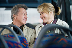 Harvey (DUSTIN HOFFMAN) and Kate (EMMA THOMPSON) in LAST CHANCE HARVEY. Momentum Pictures