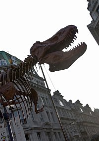 T-Rex to Take Advantage of Traffic Free Day on Oxford Street