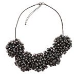 Rhinestone Cluster Necklace. Dorothy Perkins