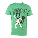 Green Saturday Night Beaver T-Shirt. Topman.