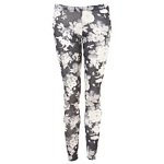 Black Floral Leggings. Miss Selfridge.