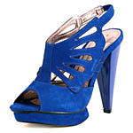 Blue Butterfly Cut Out Shoes. Dorothy Perkins.