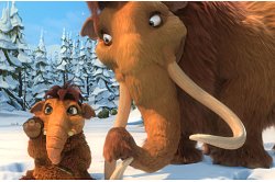 Ellie (Queen Latifah) in Ice Age 3: Dawn of the Dinosaurs. Photo credit: Blue Sky Studios. TM and Copyright 2009 Twentieth Century Fox Film Corporation. All Rights Reserved. 