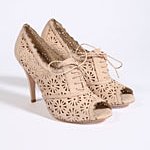 Lace Up Laser Cut Out Shoe.Urban Outfitters.