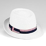 Nautical Trim Trilby Hat. Marks and Spencer