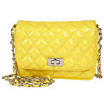 Yellow Chain Cross Body Bag. Dorothy Perkins