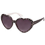 Animal Print Heart Sunglasses. Dorothy Perkins.