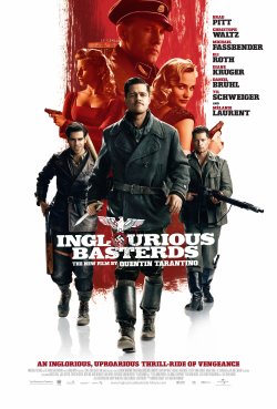 Inglorious Basterds' movie poster. Copyright: 2008 Universal Studios. ALL RIGHTS RESERVED.