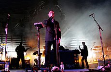 Massive Attack's Hammersmith Apollo gig. Photo Credit: Mishel Churkin. C.C. License.