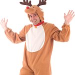 Adult Reindeer Costume. Joker Masquerade.