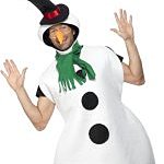 Adult Snowman Costume. Joker Masquerade. 