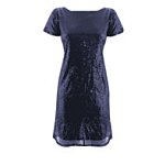 Blue Sequin Mini Dress, Peacocks