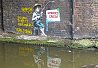 Banksy Fisherman Mural, Camden, London. Photo Credit: mark.hogan. C.C.License