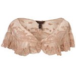 Peach Lace Cape. Miss Selfridge.