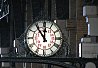 Kings Cross Clock near platform 9 and 3/4, London. Photo Credit: j.clark. C.C.License