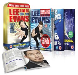 Lee Evans Complete Live Comedy Collection Competition.