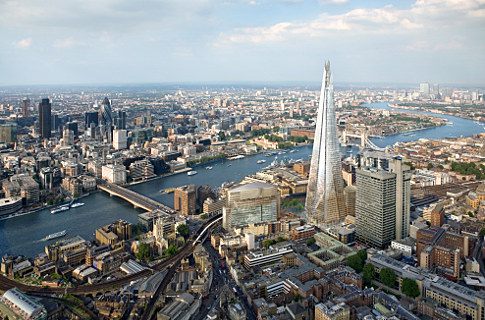 Aerial View of The Shard. Photo Copyright of The View from The