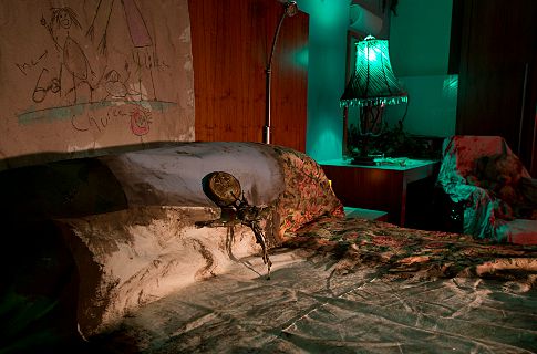 Pop-up Horror Hotel Opens in London. Photo Copyright Universal Pictures 2012.